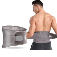 Back Support Belt with 360 Lumbar Stabilization, Adjustable Compression Straps, Breathable Air Mesh for Pain Relief