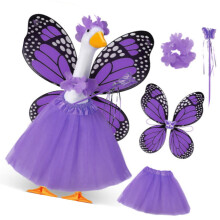 Costume d'oies en tissu pour fête magique et décoration-Violet
