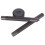 Leather Rivet Setter Tool Kit Anti Slip Snap Button Handcraft Tool Set DIY Accessories Button Mounting Rod Base 3