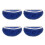 4PCS Soft Plush Mop Refills Pad Replacement Pad For Home-Blue 1 1