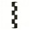 Elegant 7 Level Radiating Corner Shelf Unit Ideal For-Black 1