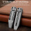 Titanium Alloy  Wrench Multi-Function Adjustable Wrench Portable Keychain Pocket Tool Pendant Screwdriver for 4