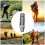 Titanium Alloy  Wrench Multi-Function Adjustable Wrench Portable Keychain Pocket Tool Pendant Screwdriver for 8