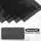 4pcs Plastic Mesh Canvas 14 CT Black Plastic Mesh Canvas Sheets Plastic Mesh Screen for Embroidery, for Crafts DIY 2