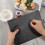 4pcs Plastic Mesh Canvas 14 CT Black Plastic Mesh Canvas Sheets Plastic Mesh Screen for Embroidery, for Crafts DIY 6