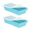 2 supports solides pour forme d'eau à quatre sections,-longv 1
