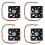 4X CPU-Luefter Kuehlventilator 60 X 60mm Box Computer - Schwarz 1