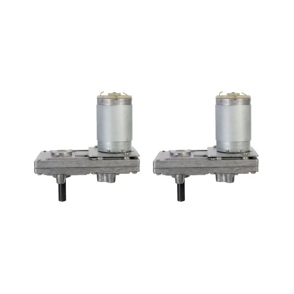 2X 555 Metal Gear Motor 12V 24V High Torque Motor Low Noise For Diy Projects 6031862473095