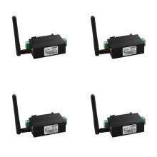 4X Modbus Wifi Serial Server Rs485 para Wifi Rail Tipo Wireless Network Communication Rtu Module Mqtt Gateway