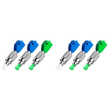 6X Adaptateur Convertisseur Hybride FC Mâle Vers LC Femelle Coupleur de Compteur de Puissance à Fibre Optique Connecteur Optique Monomode