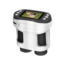 Microscopio de Bolsillo de 1000 Aumentos, Juguetes Científicos, Luz LED Portátil, Aumento de Biología, para Estudiantes Al Aire Libre, Enseñanza,