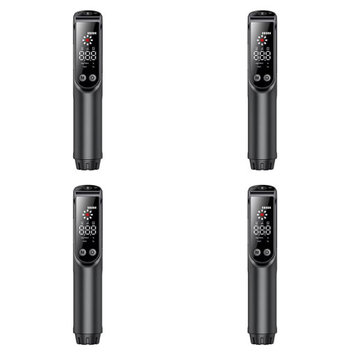 4X Non-Contact Alcohol Tester, High-Precision Breathalyzer with HD Large Screen, LED Light Indicator