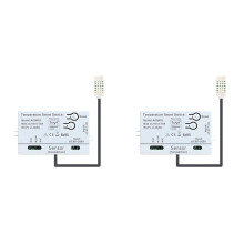 2X Tuya Temperature Humidity Sensor WiFi Temperature Humidity Sensor with Temperature and Humidity Probe
