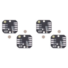 4Pcs MT6701 Magnetic Encoder Module PWM/I2c Brushless Motor Encoder ABZ Mode 1024 Lines Replaces for AS5600 Module