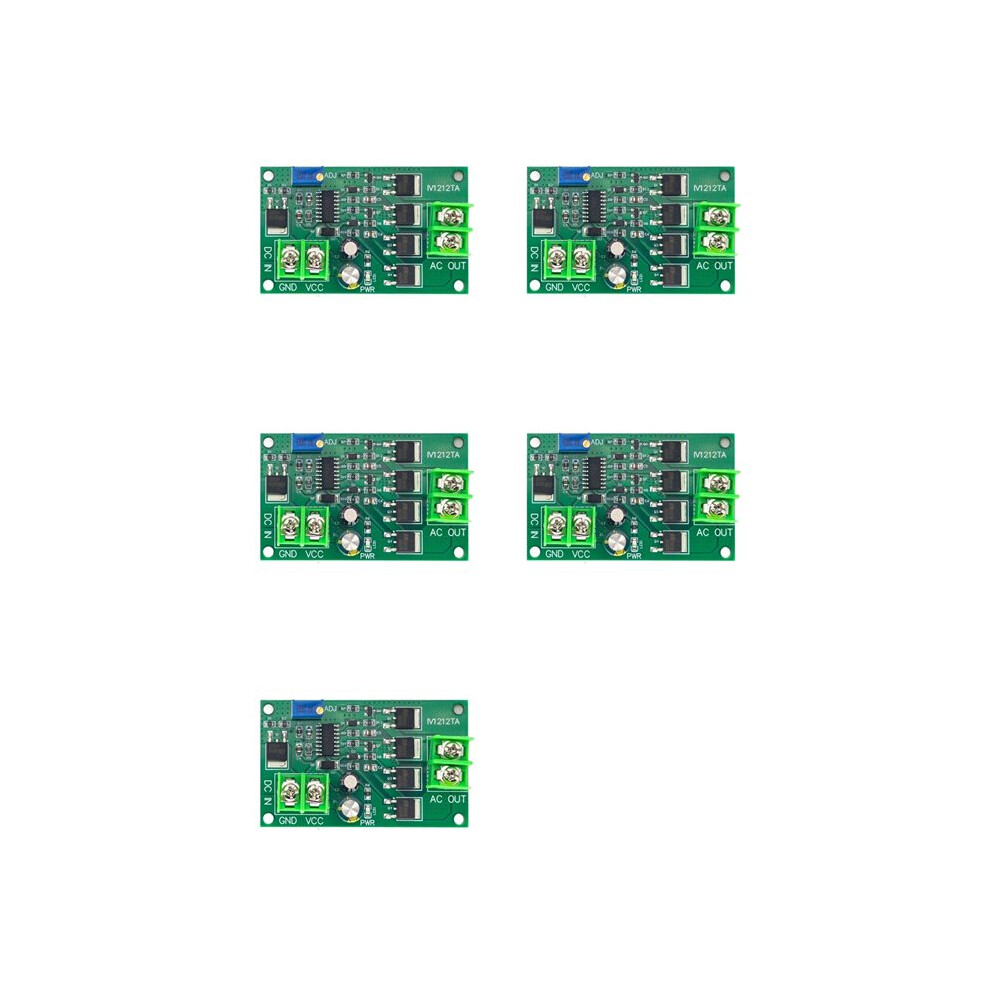 Photos - Mobile Phone Zandona 5X 200W 12V to AC 12V Inverter 50Hz Square Wave Signal Generator Module 12W AC 12V to 220V IV1212TA Inverter 