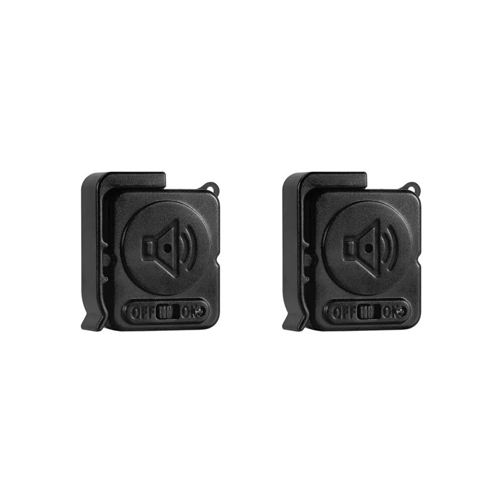 2X Vibration Alarm Sensors 120Db Ultra-Slim Detector Anti-Theft Burglar Alarm Black 6031340595271