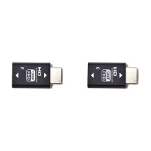 2X -Kompatibler Edid-Emulator-Passthrough-Adapter, Funktioniert mit   zu HD-Video-Splitter 1200