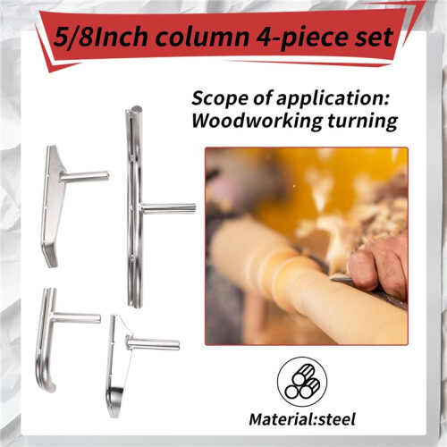 Woodworking Lathe Tool Holder Special Shape Tool Holder Holder Woodworking Combination Tools Special-Shaped Tool 5/8Inch 1