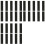 30X Air Conditioning Filter for Midea, Gree,  Air Conditioning Filter Element to Prevent Formaldehyde 1
