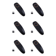 6X G10S Air Mouse Voice Remote Control 2.4G Ricevitore USB per Android TV BOX PC Gyro Sensing  Telecomando Intelligente Senza Fili
