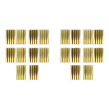 100 Pieces 7mm Slim Pen Tube Pen Tube Replacement Accessories 2-1/32 Inch Long Slim Replacement Tube Twist Supplies