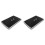 2X Quick Release Platee for Libec TH-650DV 1/4 Inch Mounting Screw Tripod Monopods Camera Clamp Plate Silver 1