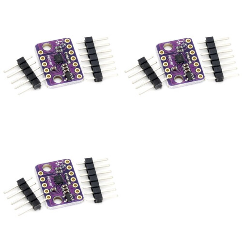 3X BMI160 6DOF 6-Axis Rate Gyroscope Accelerometer Sensor Module IIC I2C SPI Communication Protocol 3-5V