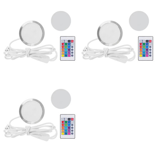 3X 3D Printing Model LED Light LED Spotlight Multicolour Adjustable Led Light Kit DIY LED Spotlight Without Lamp Shell 1