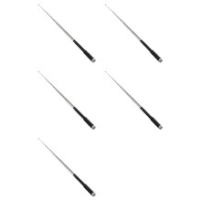 5X Telescopic Antenna SMA-Male VHF 136-174MHz Walkie Talkie Rod Antenna for VX6R 7R