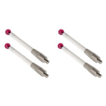 4 Stylets de Sonde A 5000 3709 CMM 50 mm, Sondes de Contact, Tiges de Mesure en Céramique, Pointe Sphérique 6 mm, Accessoires pour Outils CNC