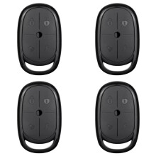 Télécommande Sans Fil 433 MHz Télécommande Universelle Duplicateur Clone Clonage Code pour Porte de Garage Portail 4 Pièces