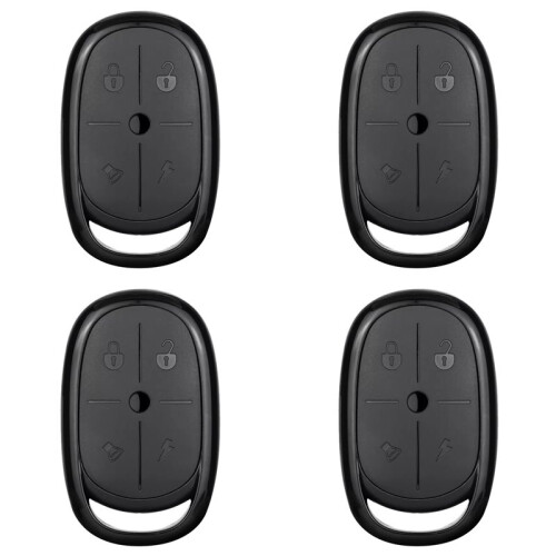 Wireless Copy Remote Controller 433mhz Universal Remote Control Duplicator Clone Cloning Code for Garage Door Gate 4PCS