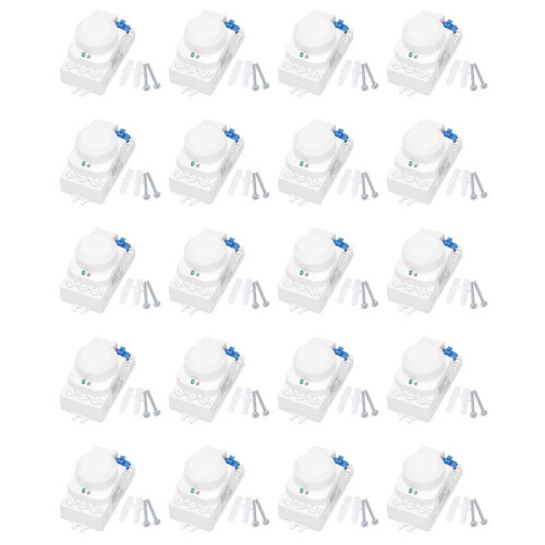 20X 5.8GHz  System LED Microwave 360 Degree Motion Sensor Light  Body Motion Detector