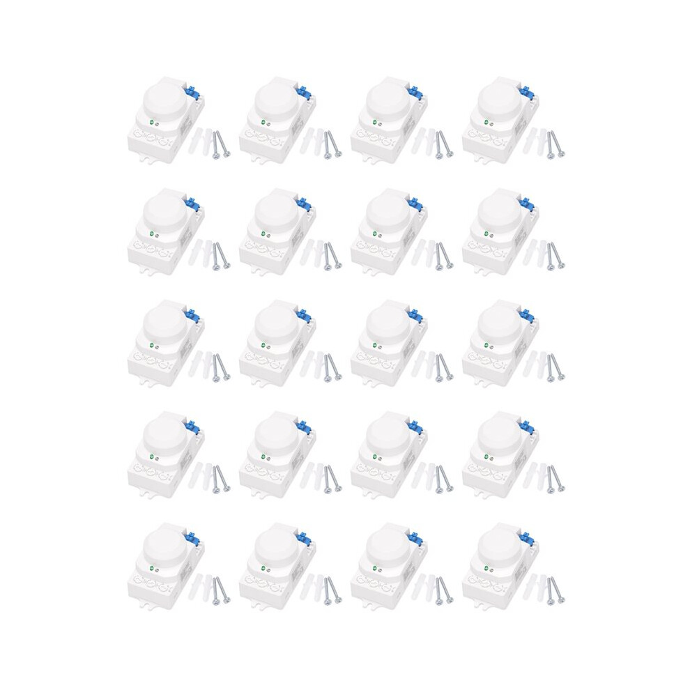 20X 5.8Ghz System Led Microwave 360 Degree Motion Sensor Body Motion Detector Light 6032856643609