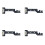 4X for Bambu AMS AMS Feed Board Replacement 3D Printer Parts AMS Inlet Board for Bambu 1