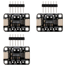 3X AD5693R Breakout Board I2C-Interface 16-Bits DAC-Module Compatibel met STEMMA QT Qwiic