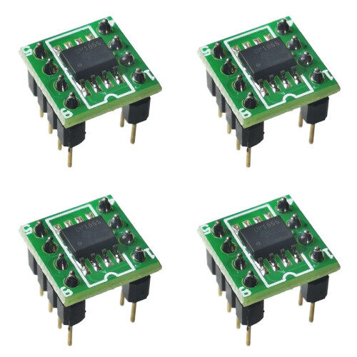 4X OP1656 Op Amp Ultra-Low-Noise Low-Distortion FET-Input Audio Operational Amplifier