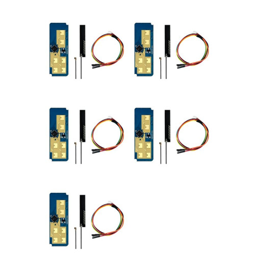 5X HLK-LD2450 24G  Home Wave Human Body Motion Target Tracking  Sensor Module Test Distance Angle Speed