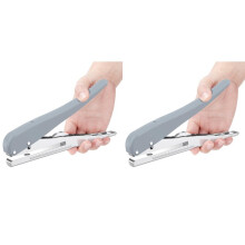 2X Heavy Duty Single Hole Punch,Hole Puncher 25 Sheets Capacity Paper Punch for Paper ID PVC Cards Scrapbook 8MM