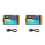 2X NerdMiner 2 Miner 55-60KH/S 2.8 Polegadas Display BTC Solo Lottery Miner Bitcoin BTC Miner Solo Nerd Miner com Case 1