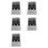5X Mouse Jigglers Mover Undetectable Automatic USB Port Shaker Wiggler White 1