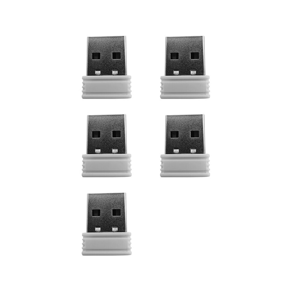 5X Mouse Jigglers Mover Undetectable Automatic Usb Port Shaker Wiggler White 4713377864217