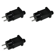 3X 4.5V 4.5W Plug LED Power Supply LED Transformer Plug Adapter IP44 Waterproof Power Christmas Lamp Adapter EU PLUG