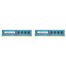 2X para Hynix DDR3 4GB Memoria RAM PC3 12800 1600Mhz 1.5V 2RX8 Dimm 16 IC 240Pins Solo para Memoria