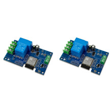 2X 1-Channel WIFI Relay Module 30A ESP32-WROOM-32E Development Board Module for Home Wireless Control DC7-28/5V