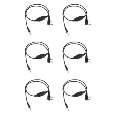 6X Cavo Interfaccia Audio APRS-K1 per //Wouxun/TYT Quansheng Android (APRSDroid)-IOS (APRSpro)