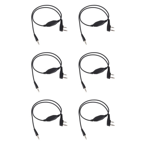 6X APRS-K1 Cable Audio Interface Cable for //Wouxun/TYT Quansheng Android(APRSDroid)-IOS (APRSpro)