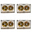 4X 55 Minute Blank Tape Disk Double-Sided Metal Small Open Disk Blank Cassette Tape Tape Disk, E 1
