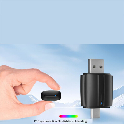 2 In 1 Autoradio Cablata per Wireless CarPlay Dongle Wireless Auto Tipo-C USB Plug And  per  per  per  per  per 2