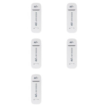 5X Módem 4G LTE FDD 3G WCDMA UMTS USB Dongle WIFI Stick Fecha de Banda Ancha con Ranura para Tarjeta Sim (Versión Europea)
